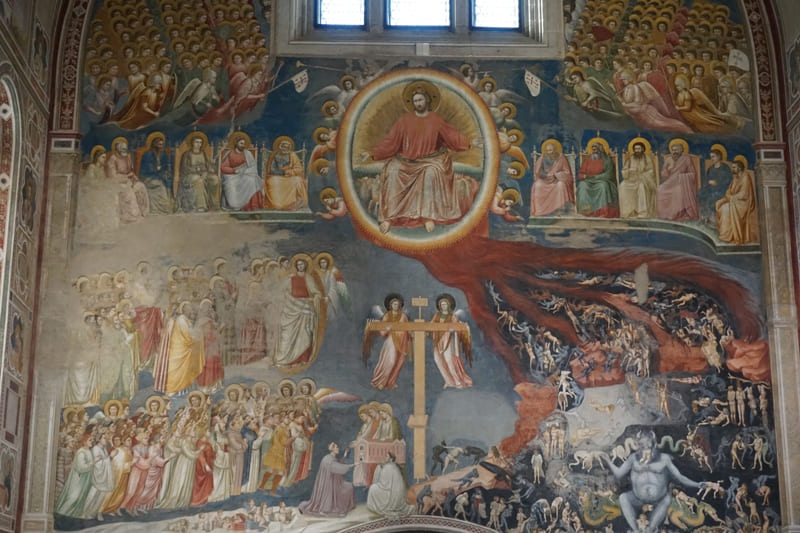 das Jüngste Gericht von Giotto